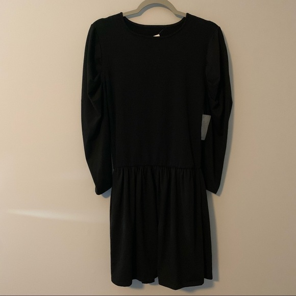 Women’s new Velvet Torch black rouched top long sleeve dress - Picture 2 of 5